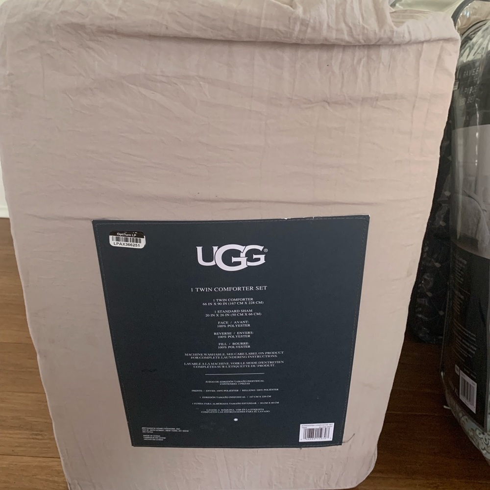 UGG twin comforter set